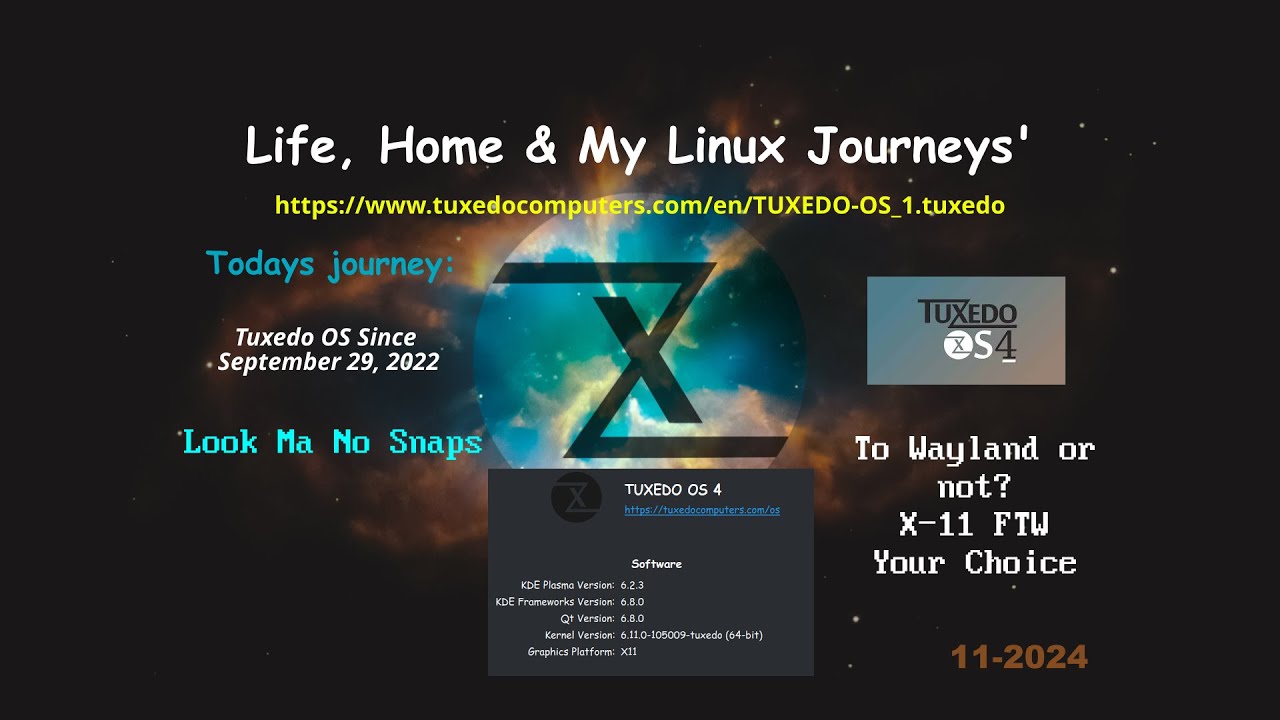 Tuxedo OS 4 With KDE Plasma Desktop That Even I Like. Linux By And For Computers
