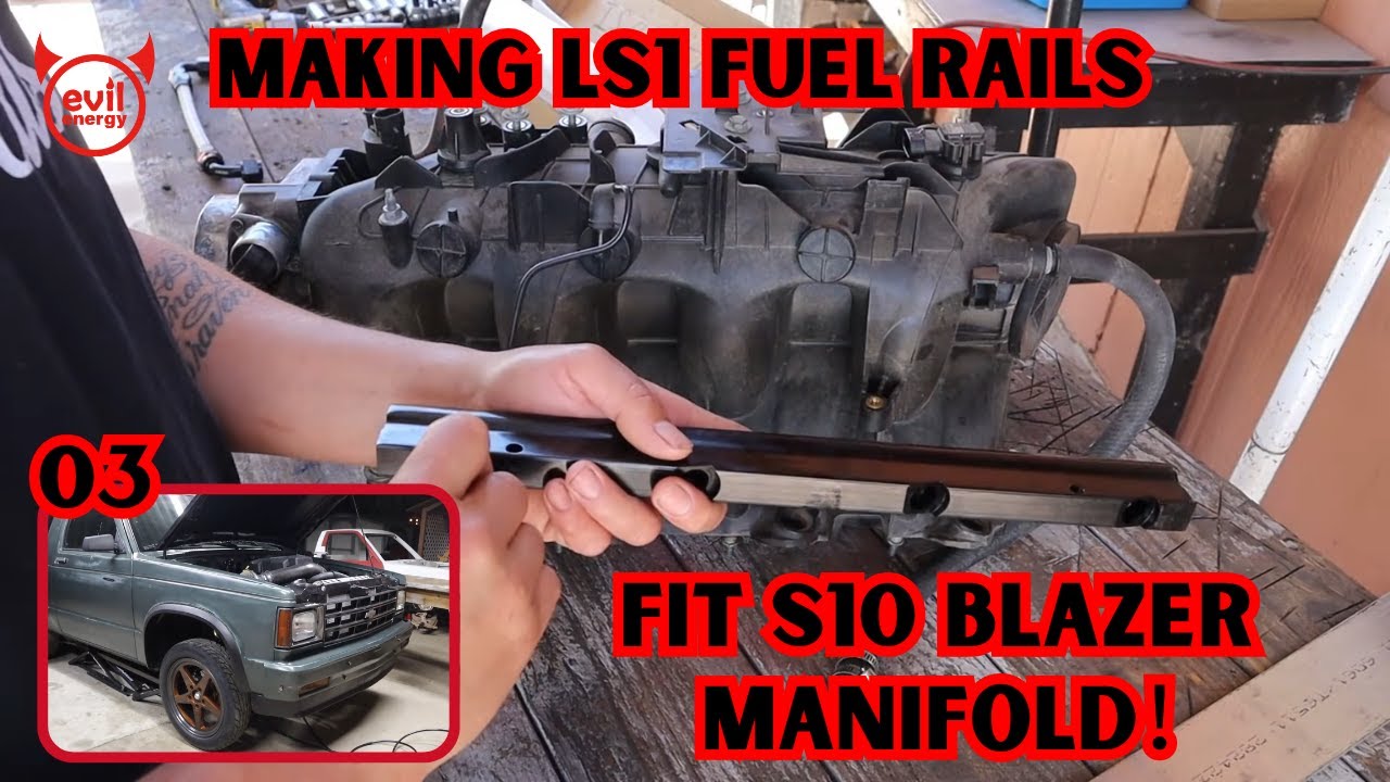 S10 Blazer LS Swap Without a Pricey Fuel Rail Kits!