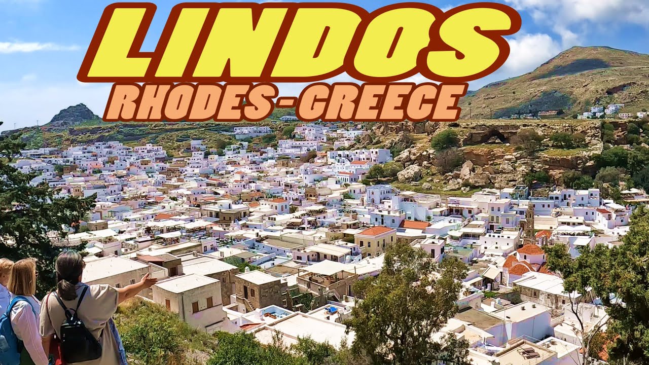 LINDOS - Rhodes - Greece [4k]