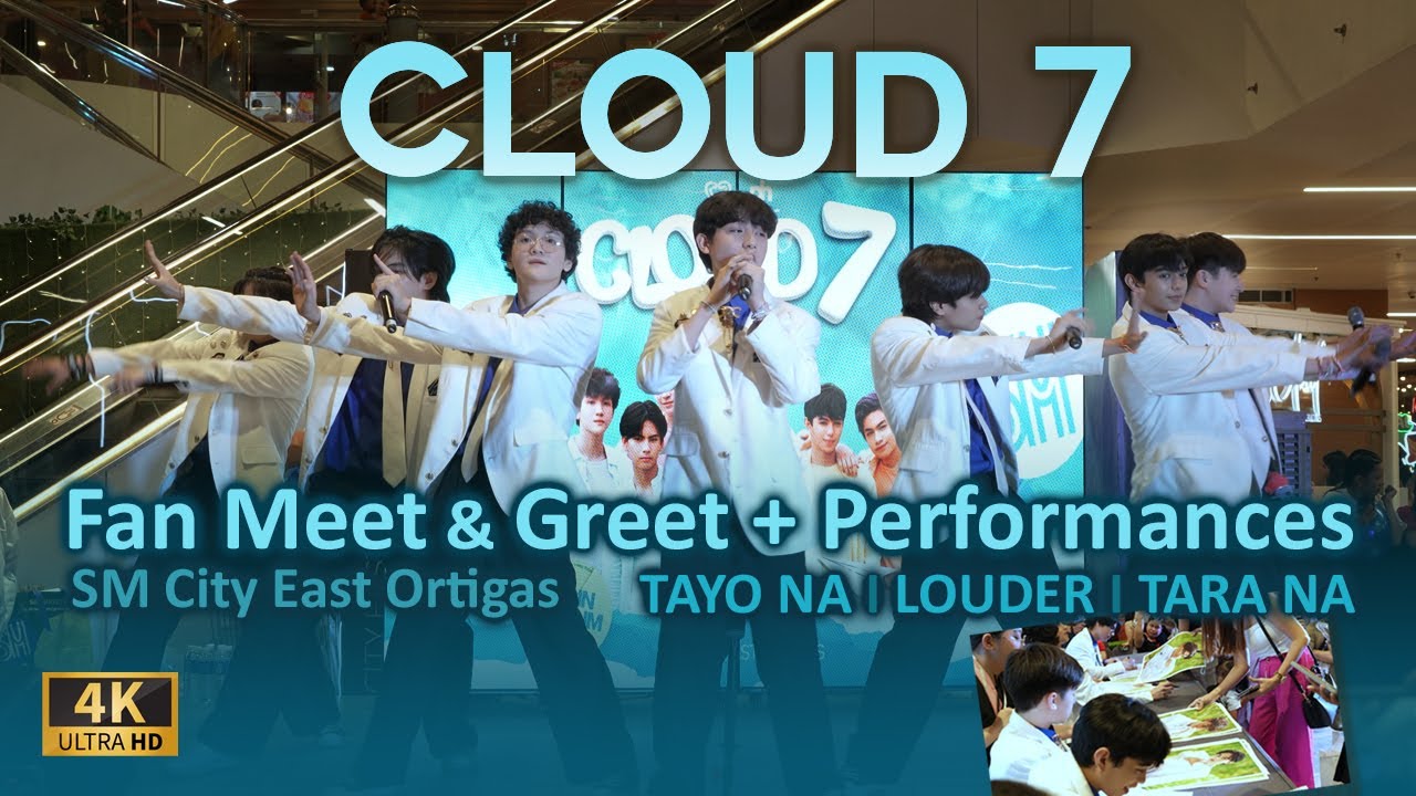 Cloud 7 Fan Meet & Performances at SM City East Ortigas