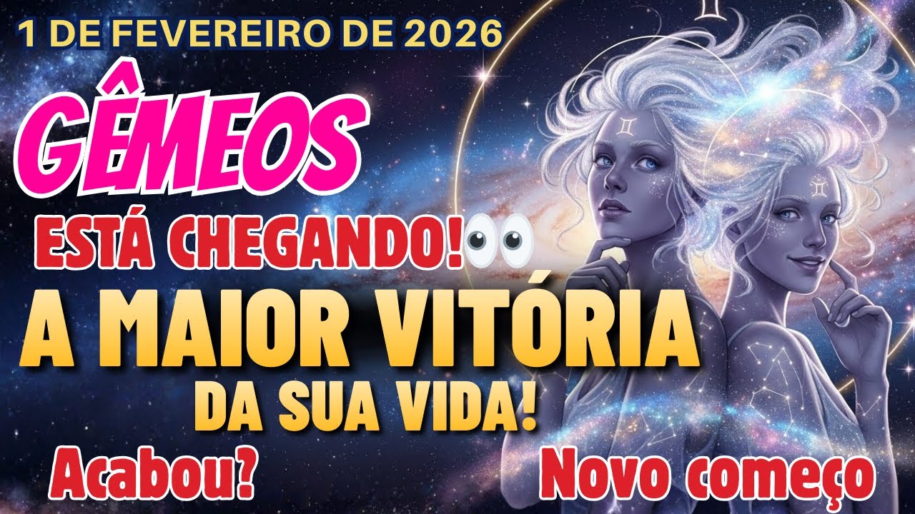 Gémeos♊ está a chegar!👀 A maior vitória da sua vida!💰 Verdade chocante revelada | novo começo