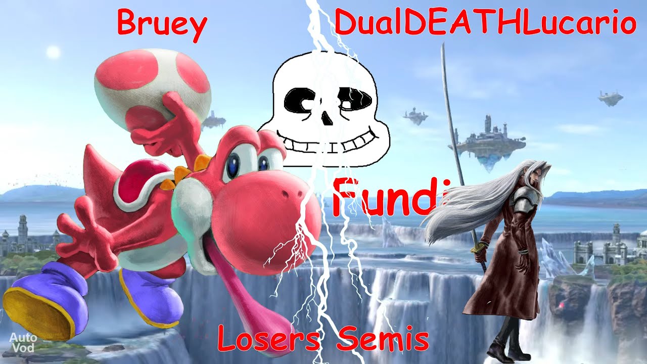 Bruey (Yoshi) vs DualDEATHLucario (Sephiroth) - Dundee Fundies 151 Losers Semi-Final