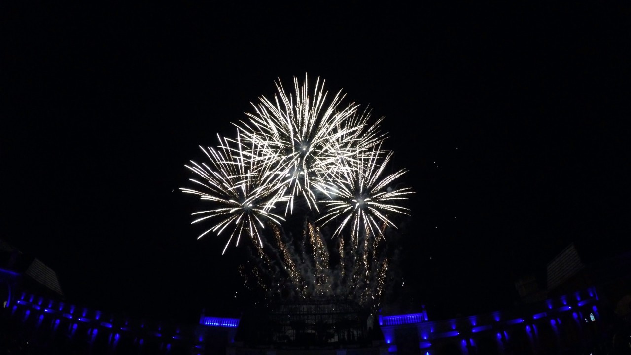 *4K* Phantasialand 2017 Celebration Days Feuerwerk 05.08.2017