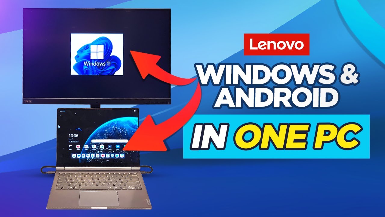 Windows 11 & Android In One PC From Lenovo at CES 2024