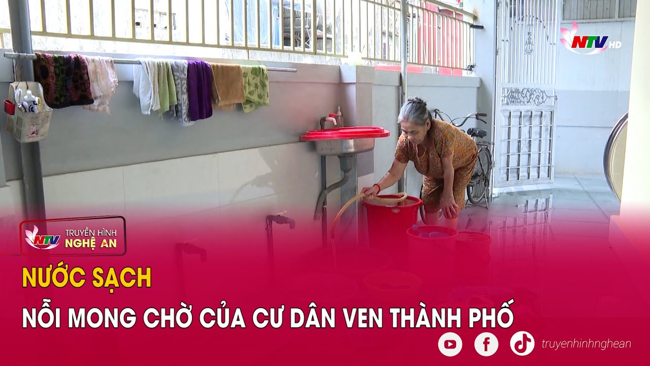 Nước sạch - Nỗi mong chờ của cư dân ven thành phố