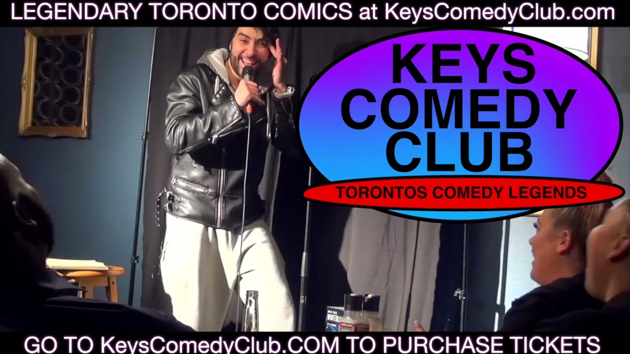 Toronto Stand Up Comedy Club buy tickets: KeysComedyClub.com #standupcomedy #standup #shorts