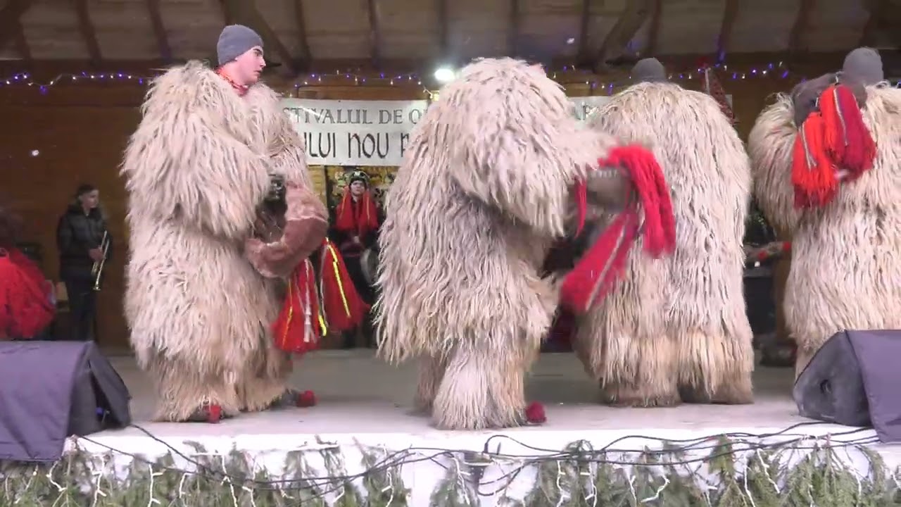 Ceata din Vadu Moldovei. Festivalul datinilor de iarnă pe stil vechi din comuna Drăgușeni