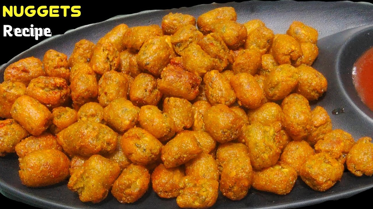 Matar Nuggets  एक बार बनाए महीने भर खायें Green Pea nugget perfect tea time snack