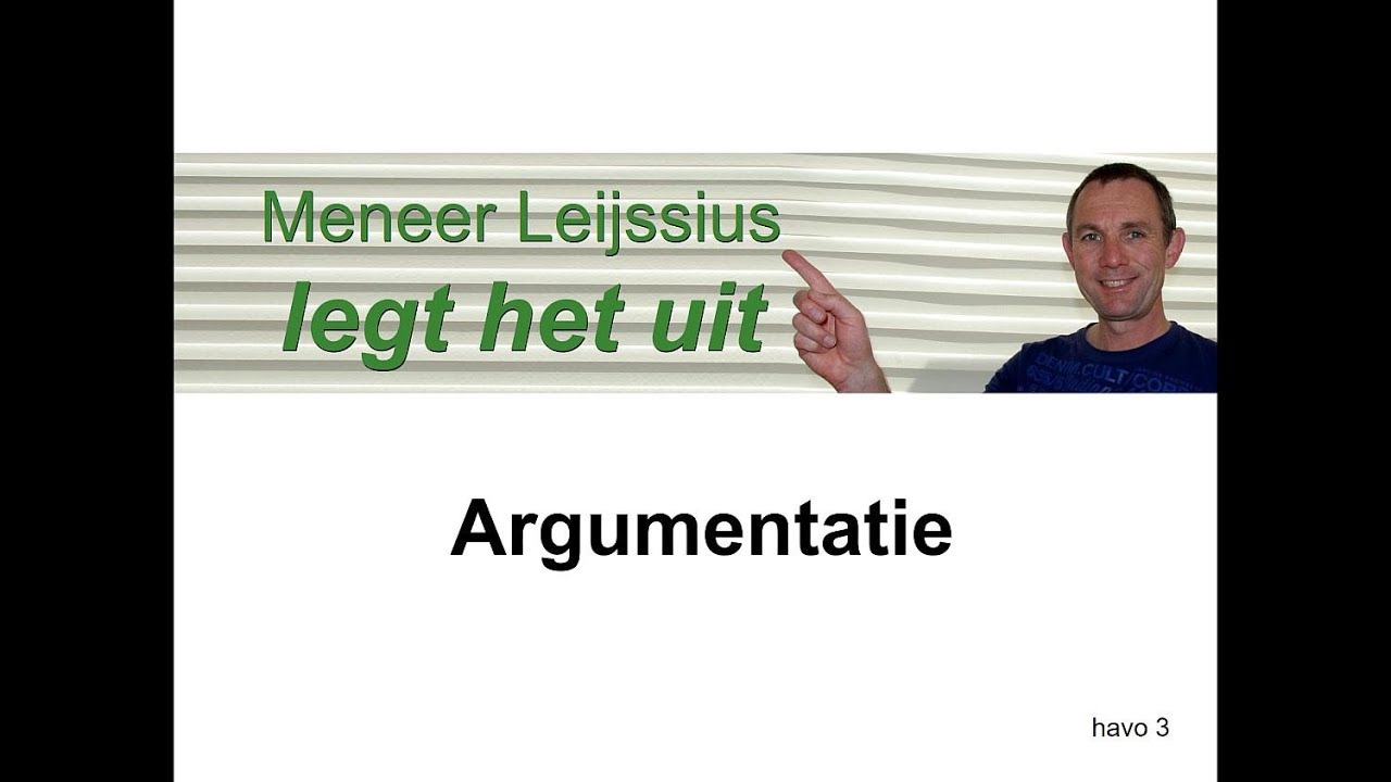Argumentatie - begrippen