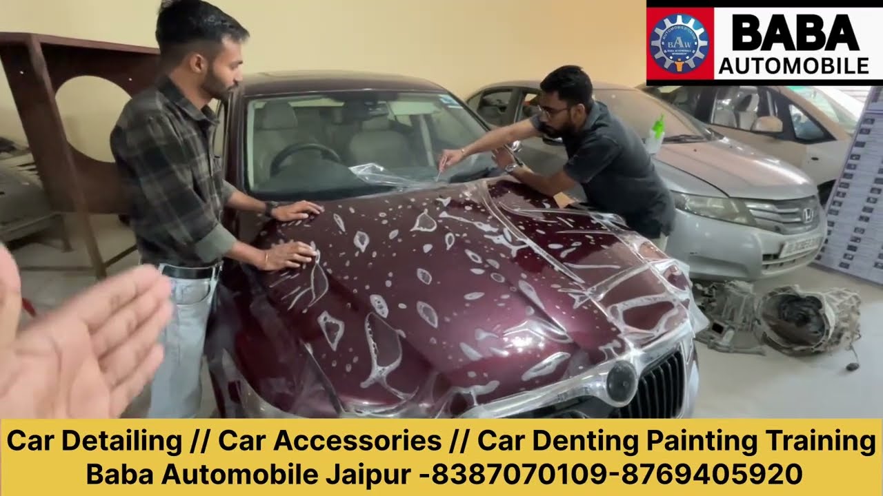 Car PPF Training / CAR DETAILING COURSE / How To Start Car Detailing Studio / Baba Automobile Jaipur