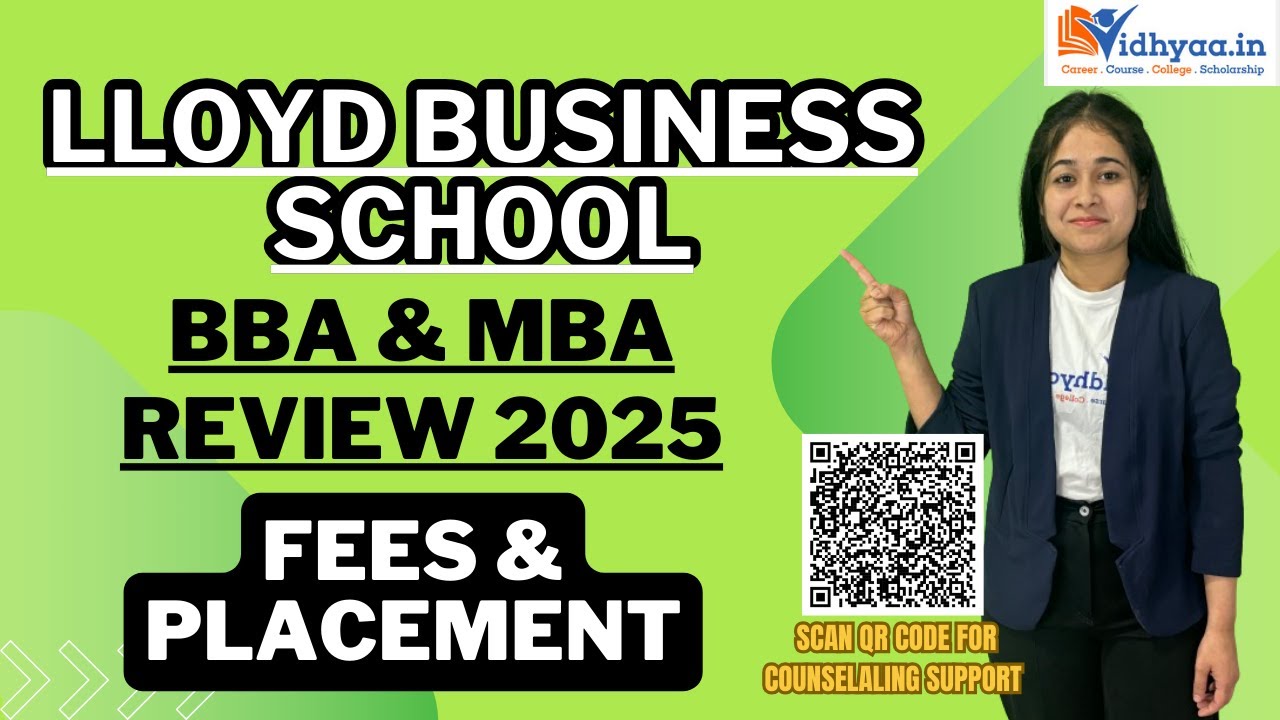 LLOYD BUSINESS SCHOOL, GREATER NOIDA | BBA & MBA REVIEW 2025 ✅ | ADMISSION | FEES💸 | 🔝RANKING #mba