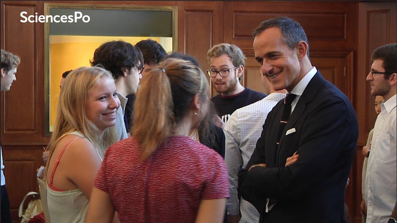Avec les &eacute;tudiants en double dipl&ocirc;me Sciences Po-Columbia