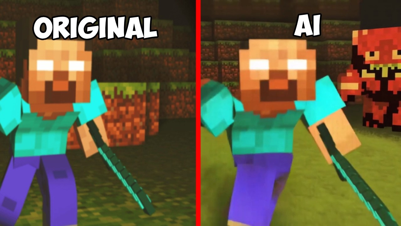 Minecraft AI Generated Images (Luma AI) 2