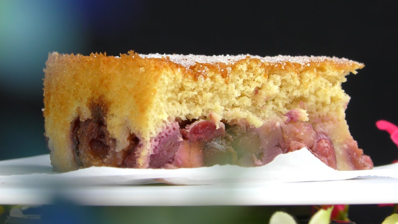 Torta CLAFOUTIS di CILIEGIE, la VERA ricetta originale Francese!!!