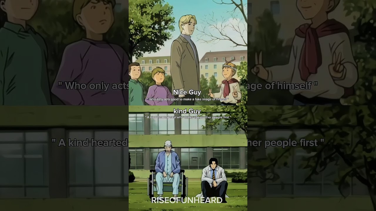 NICE GUY VS KIND GUY | JOHAN LIEBERT AND DR TENMA EDIT | MONSTER 2004 EDIT