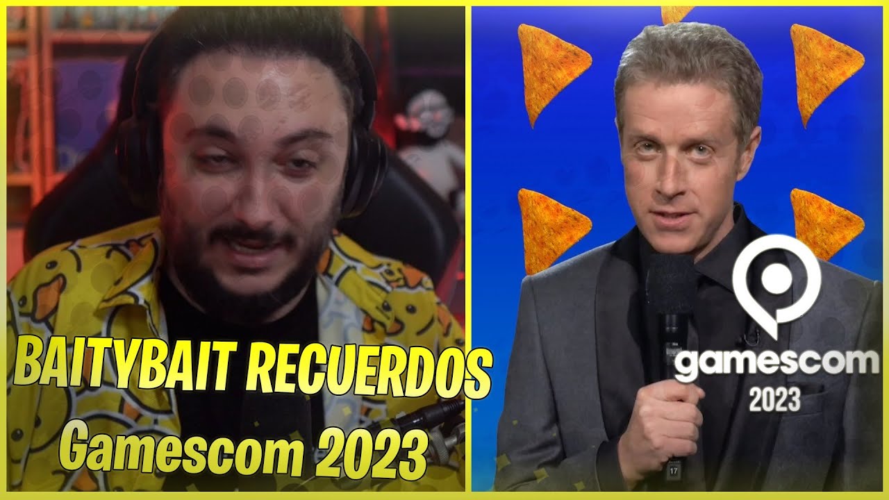 BaityBait REC📼 - GamesCom 2023 👾 - Tú, yo, una cervecita y el doritos juntos