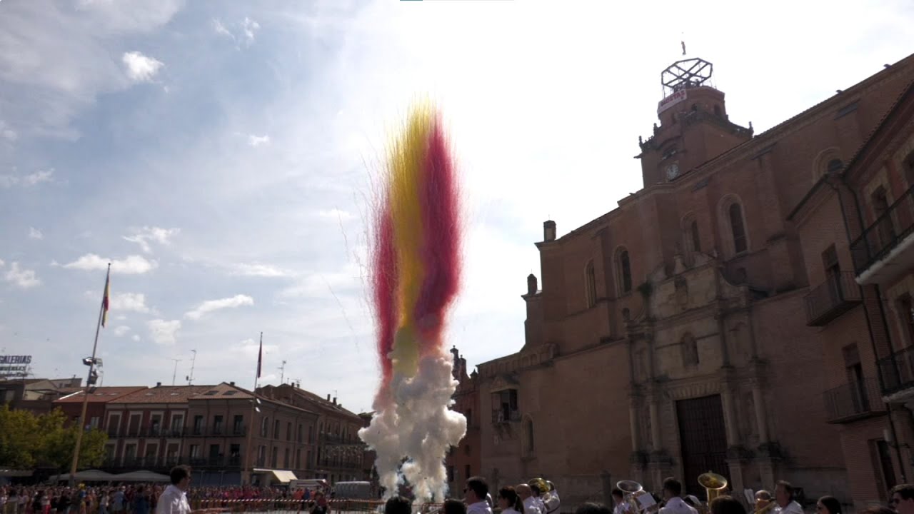Colocación de la Bandera Nacional - San Antolín 2024 Medina del Campo