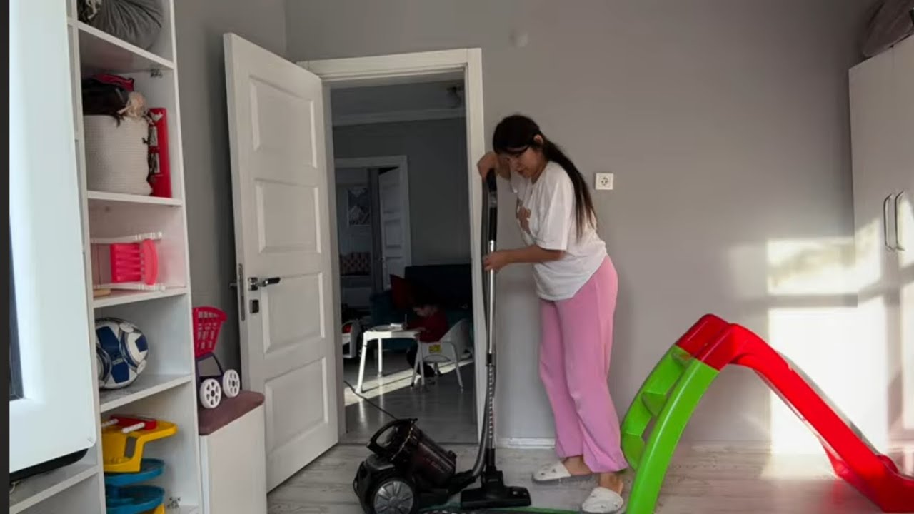 Sil 🧼 süpür 🧹düzen 🧺 Temizlik 🧽 5 çayı ⁉️Enfes Mercimek Köftesi 🍽️ Günlük Vlog 