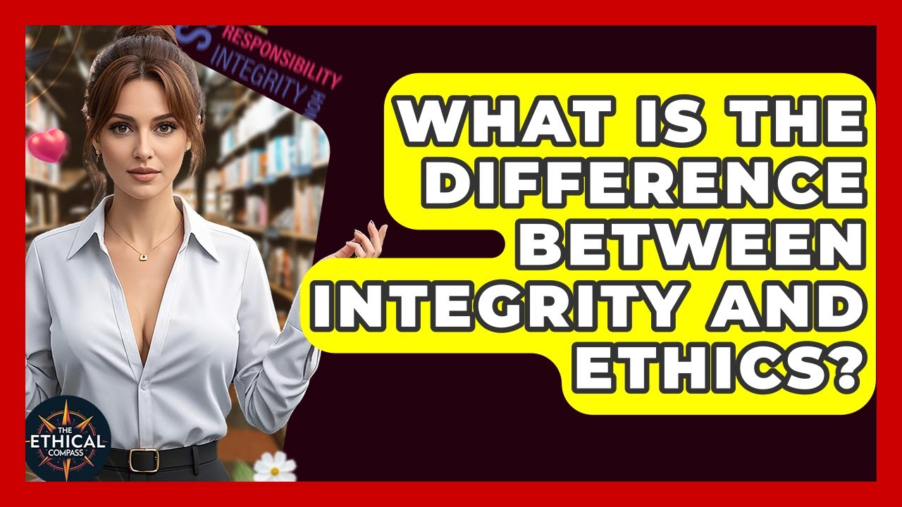 What Is The Difference Between Integrity And Ethics? - The Ethical Compass