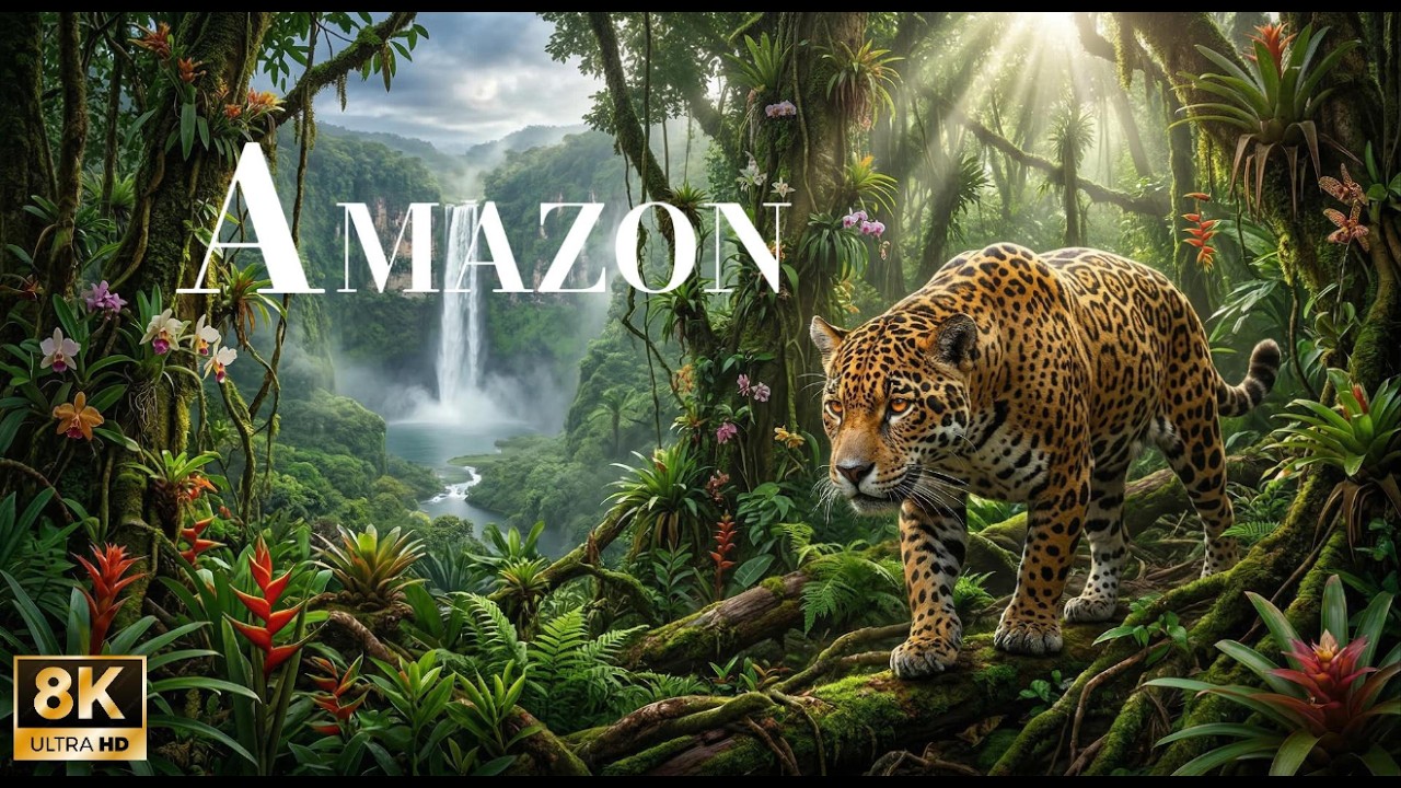 Hidden Jaguars of the Amazon 8K: Untouched wilderness and stunning wildlife