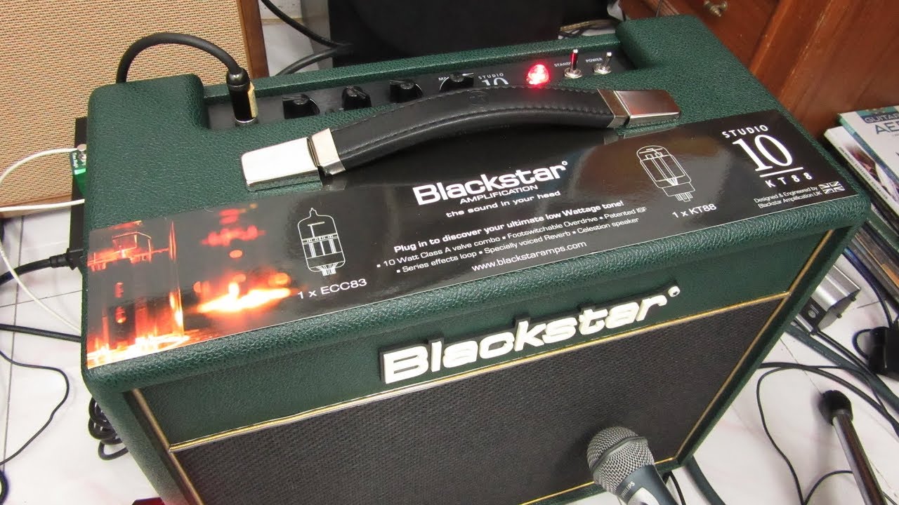 Blackstar Special Edition Studio 10  KT-88 10W Tube Guitar Amp Combo รีวิวโดย อ โอ๋ The Guitara