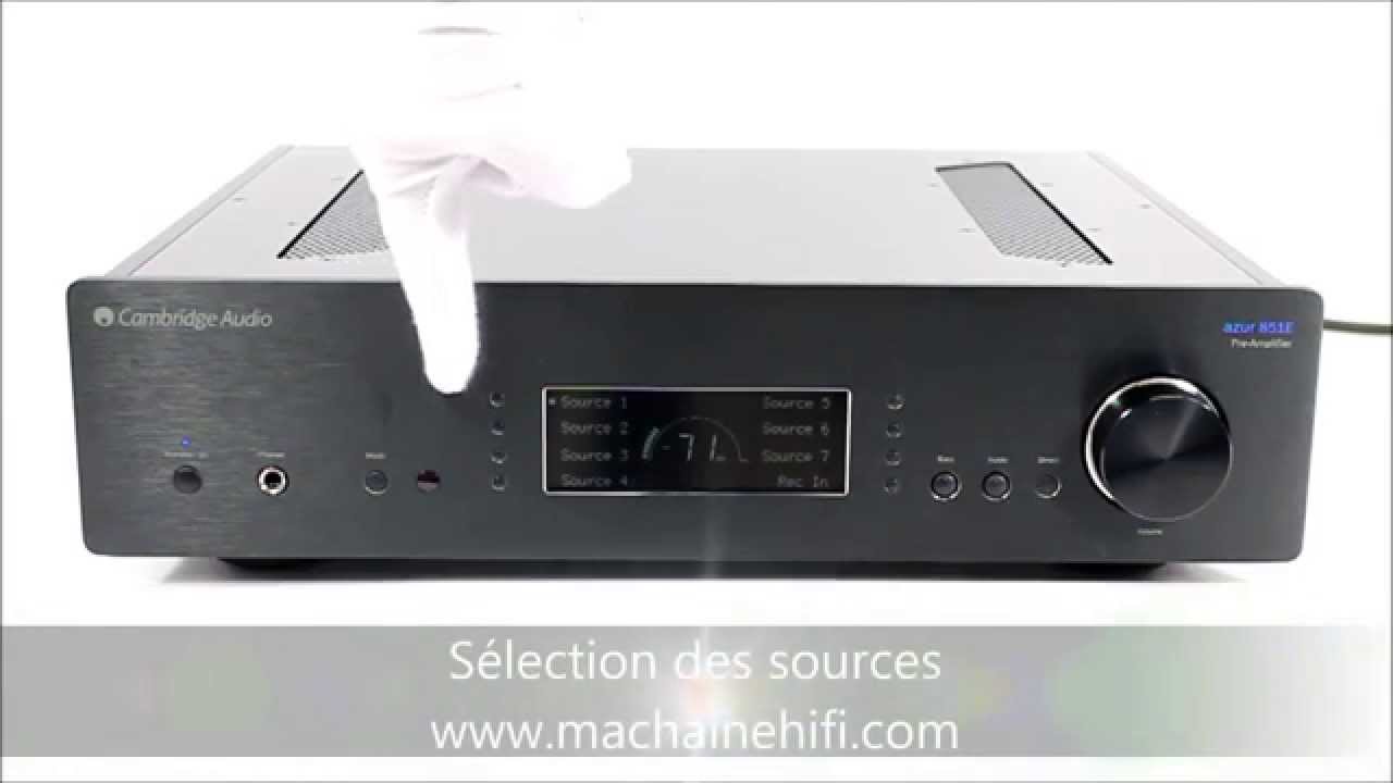 Préamplificateur Cambridge Audio Azur 851E