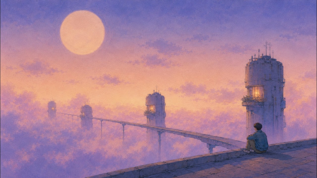 Memory District | 1 Hour of Dreamy Sci-Fi Ambient Music