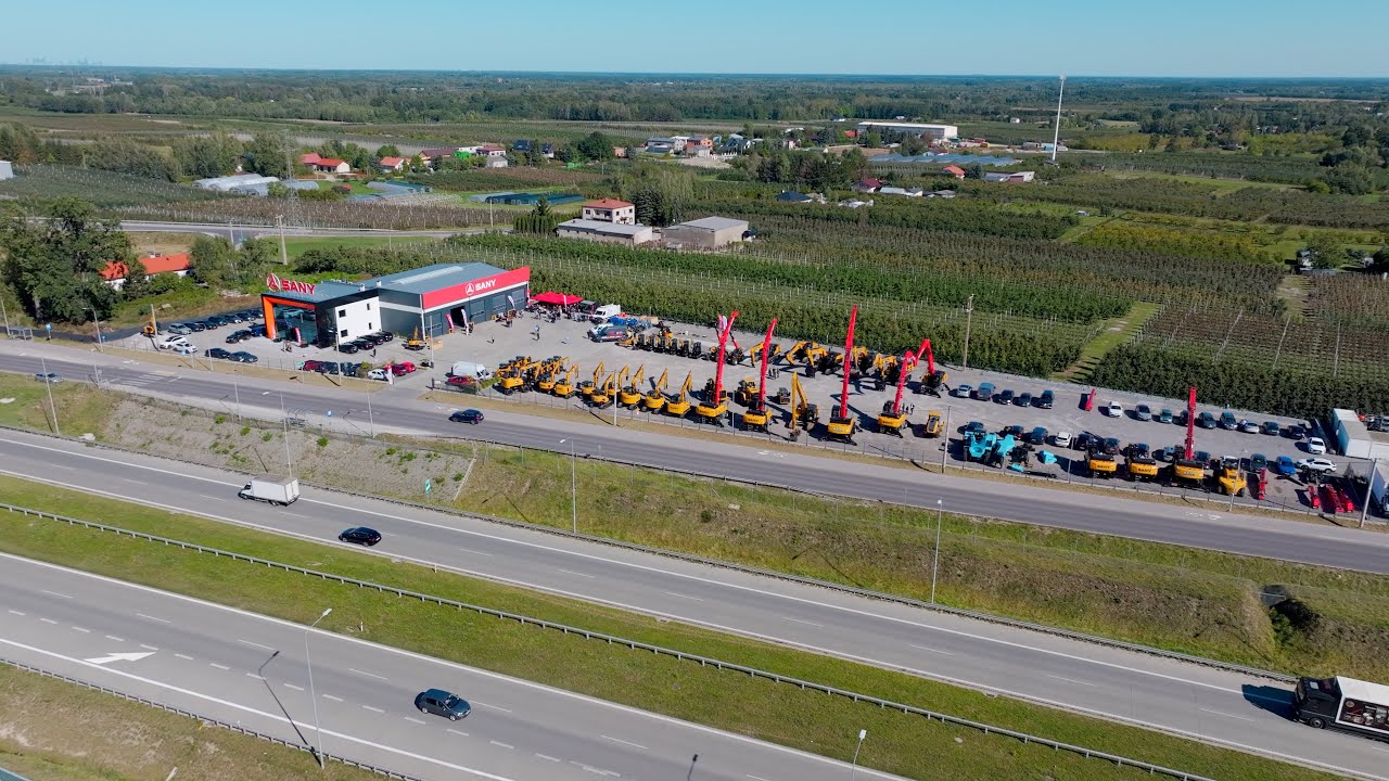 Opening Ceremony of SANY Poland's new branch in Kopana, Poland