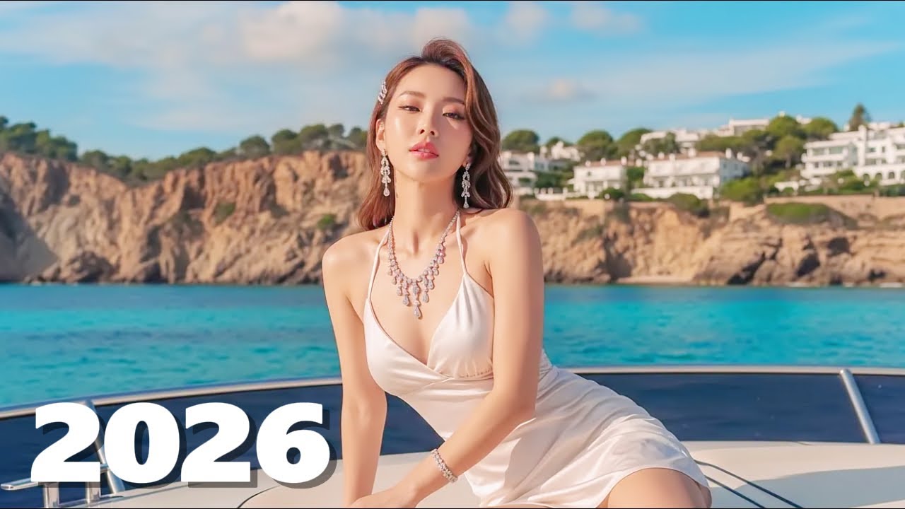 The Best Of Vocal Deep House Music 💥 Relaxing Ocean Vibes in UHD for TV | Wive Beats