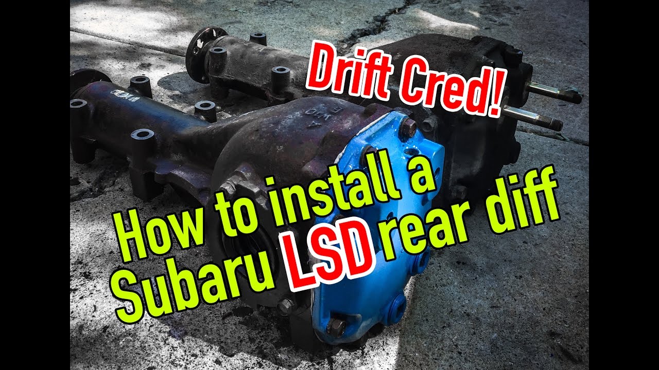 How to swap out a Subaru rear differential - Dirtcheapdaily : Ep.32