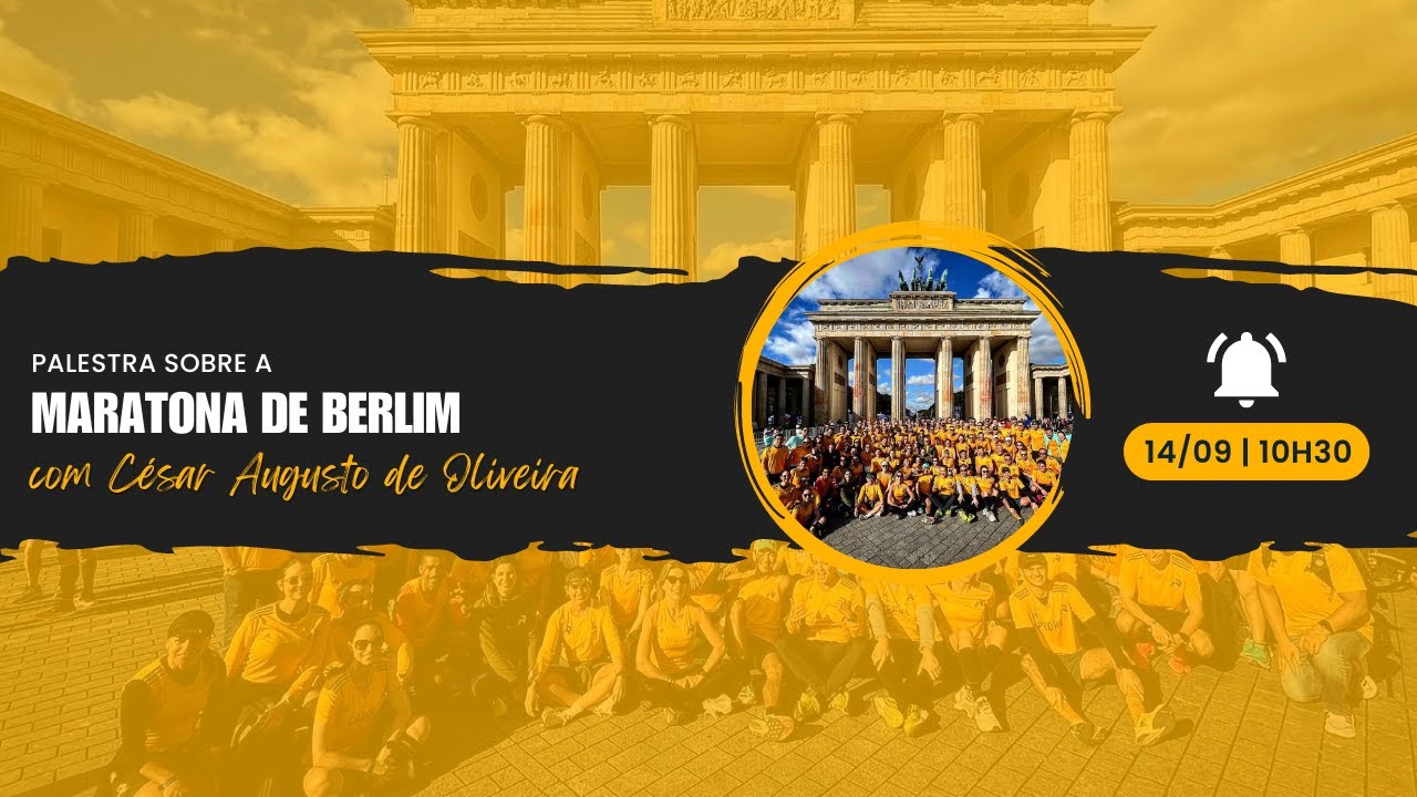 Palestra: MARATONA DE BERLIM 2024