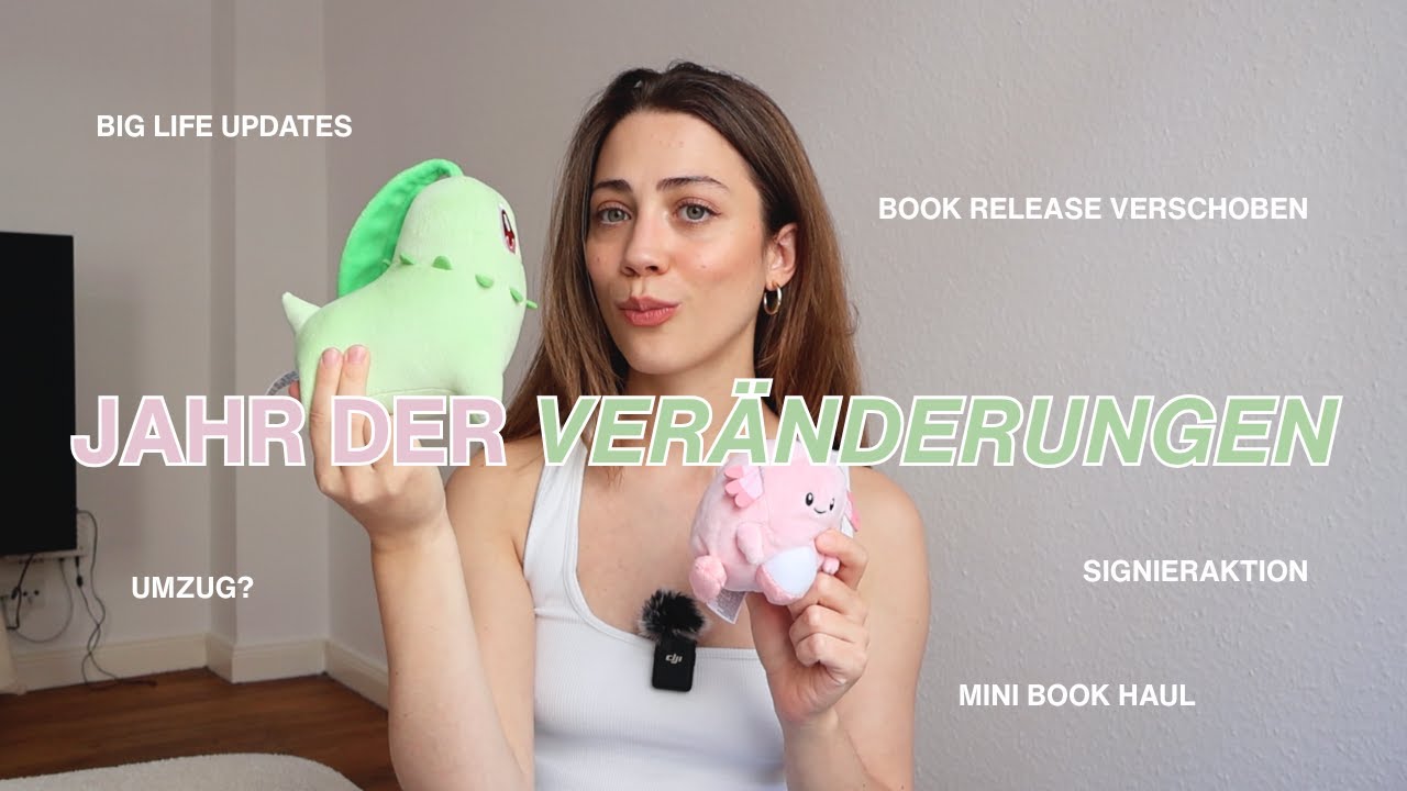 Große VERÄNDERUNGEN: Buch-Release verschoben, Wohnsituation & endlich wieder Book Talk