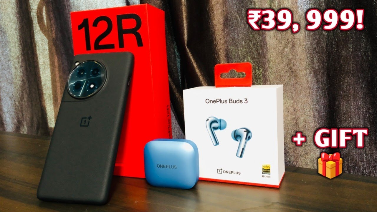 OnePlus 12R And Buds 3 Unboxing Review |⚡️Snapdragon 8 Gen 2 And🔋 5,500mAh