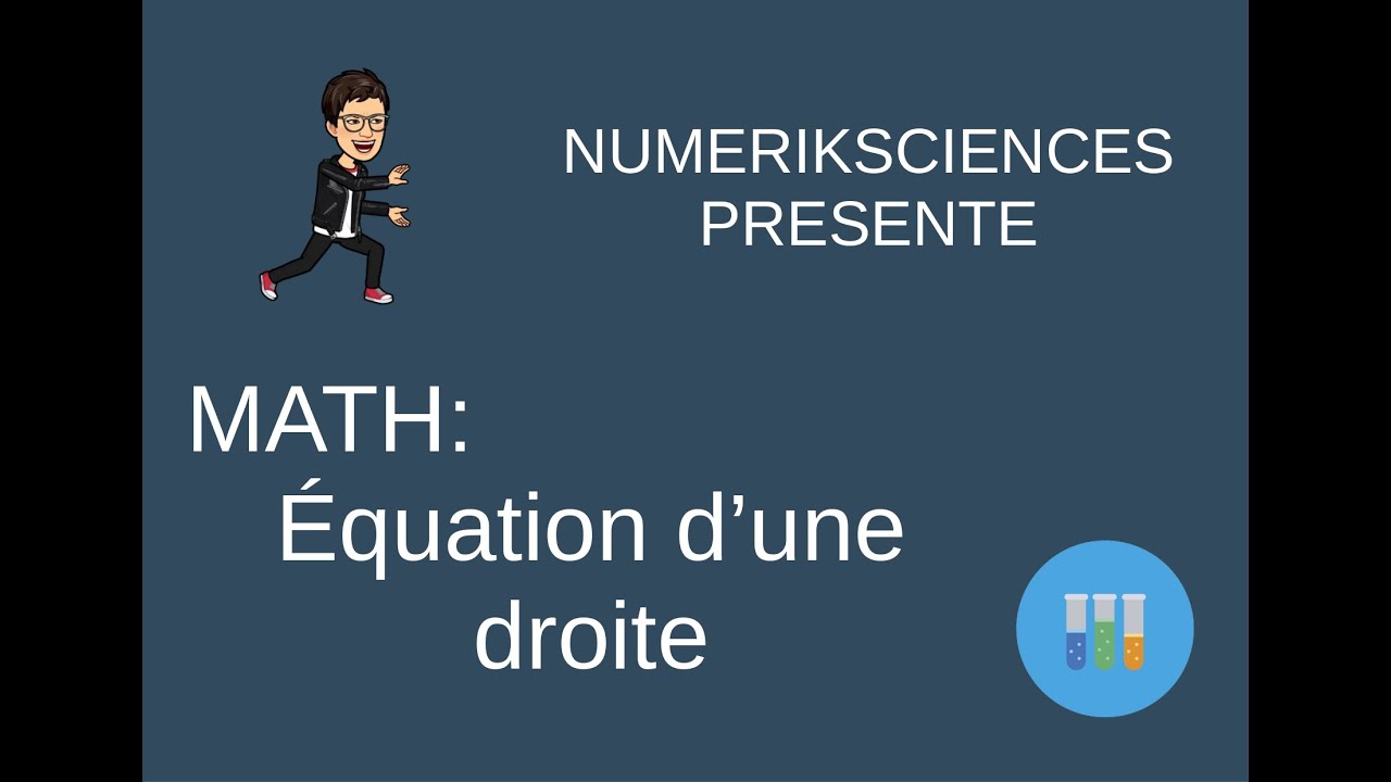 equation d une droite