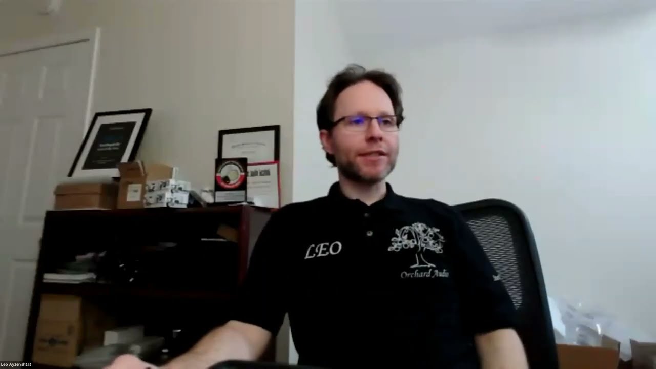 The Audiophile Foundation Presents Leo Ayzenshtat of Orchard Audio