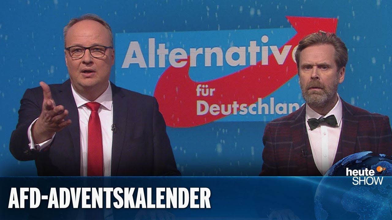 Die AfD feiert Weihnachten für weiße Männer | heute-show vom 14.12.2018