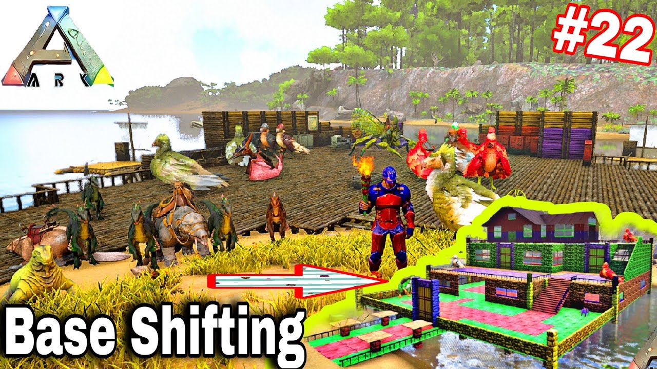 ARGENTAVIS ARMY TAKES OVER BASE SHIFTING IN ARK MOBILE Epi-22