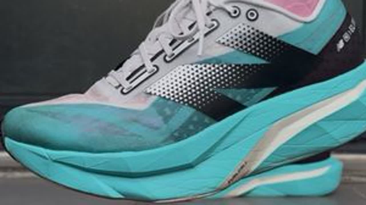 new balance SC Elite V4 上脚感受体验#跑鞋 #newbalance #碳板跑鞋