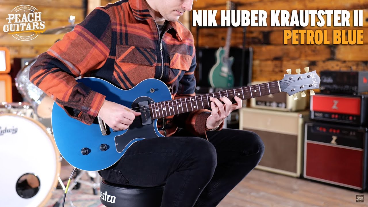 No Talking...Just Tones | Nik Huber Krautster II - Petrol Blue