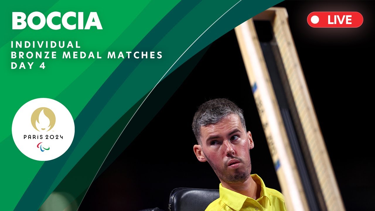 Boccia - Men's & Women's Individual Bronze Medal Matches | Day 4 | Paris 2024 Paralympics