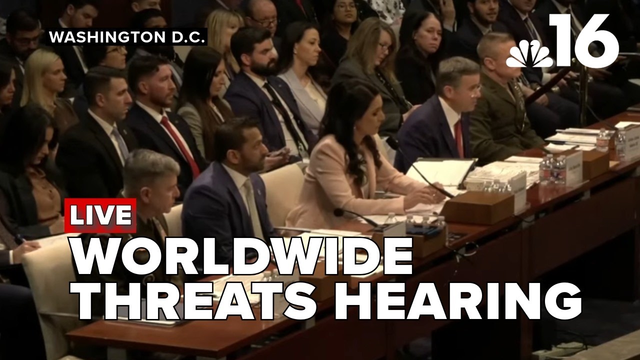 Top US intelligence leaders testify at House Intelligence Worldwide Threats hearing