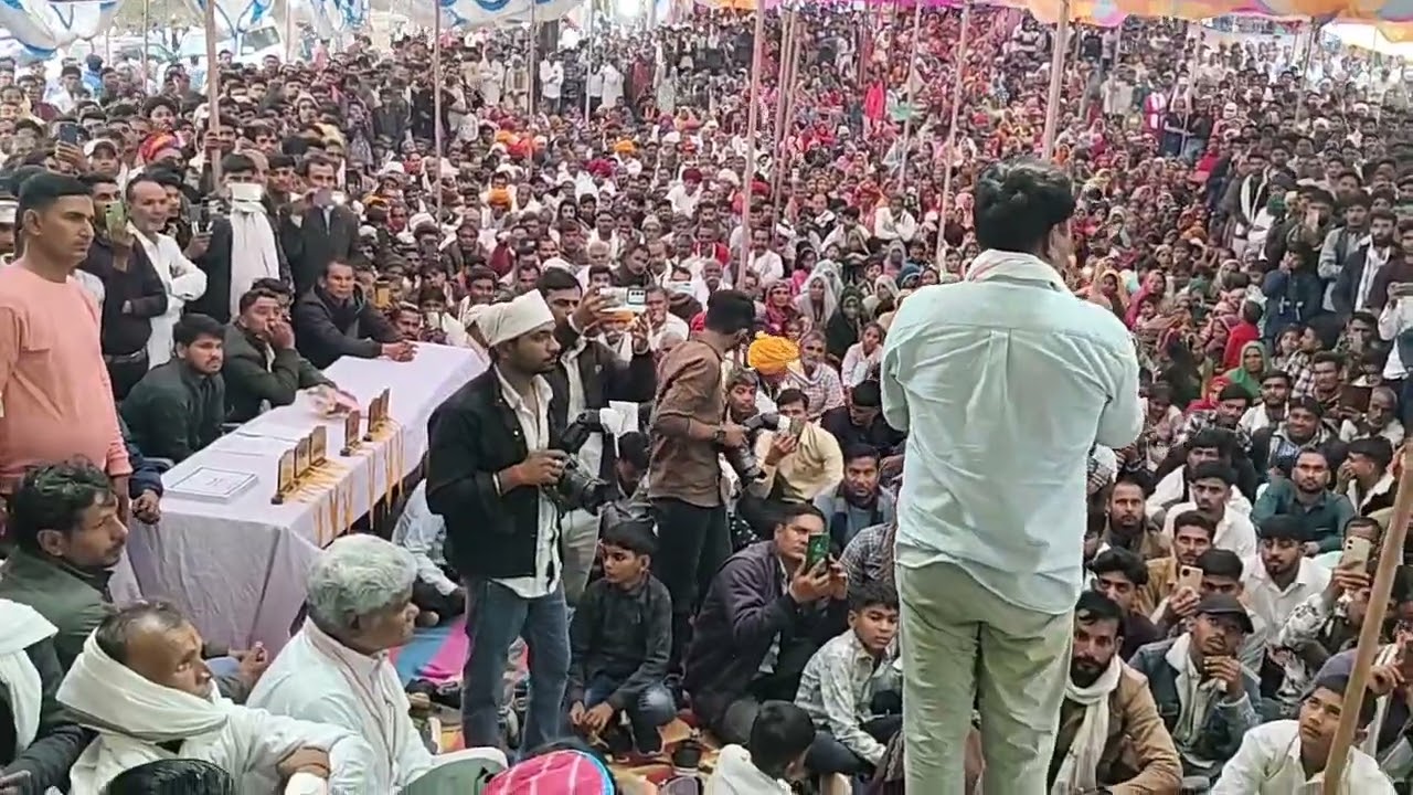 📍विजयगढ़,हिंडोली(बूंदी) श्री मालाजी वार्षिकोत्सव,भामाशाह एवं प्रतिभा सम्मान समारोह में।