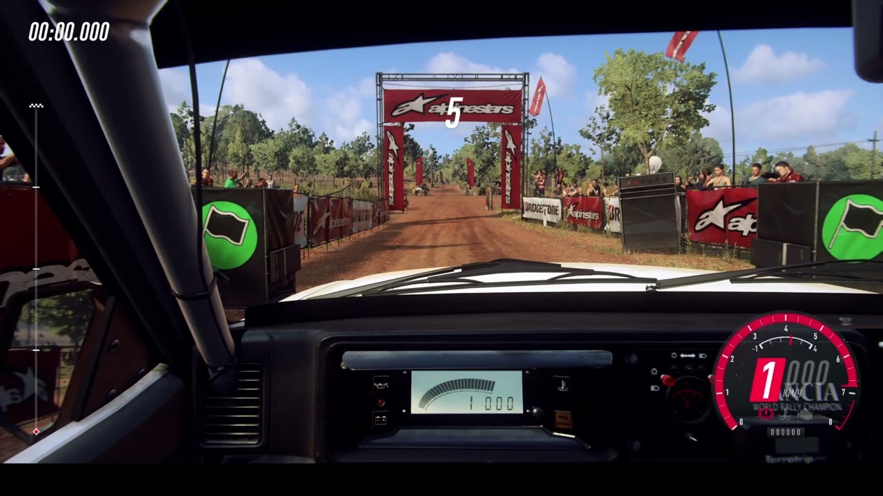 Amazing Dirt 2.0 CRASH Australia Lancia Delta Keybooard man :)