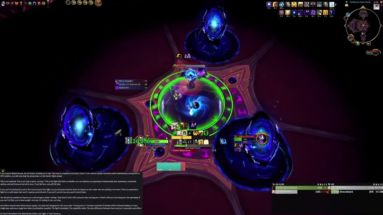 Ky'veza ?? disc priest pov