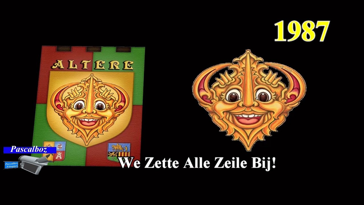 Vastenavond liedje Alterse 1987 We Zette Alle Zeile Zeile Bij!