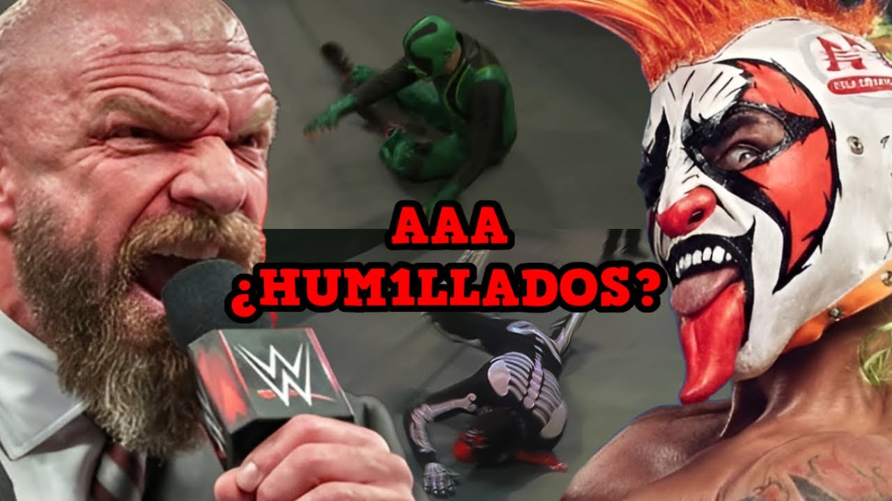 ¿WWE HUM1LLÓ A LUCHADORES AAA EN ROYAL RUMBLE? - POR QUÉ NO LLEVARON A VIKINGO, H. WAGNER JR, PSYCHO