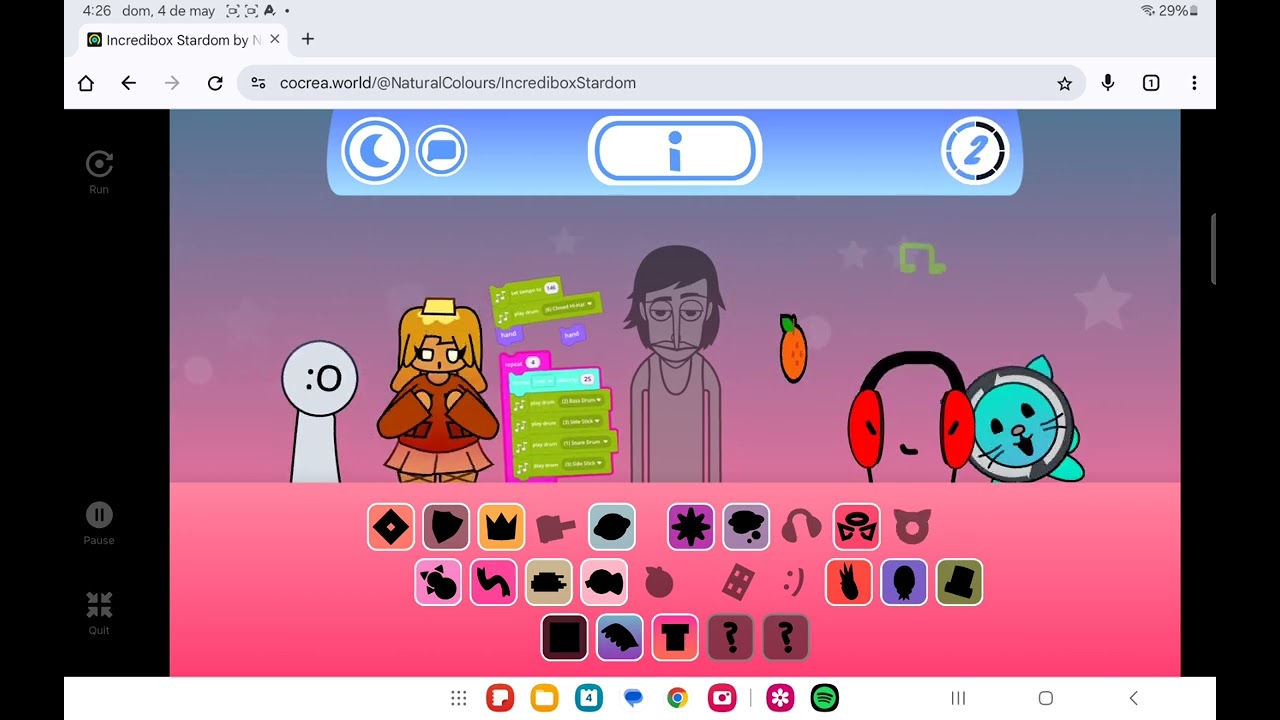 Undécima vez haciendo música con elementos