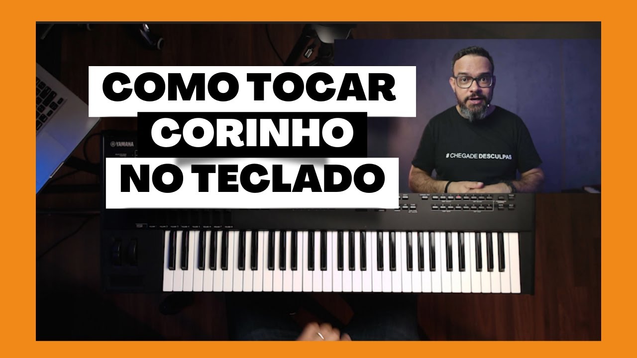 Como tocar corinho no teclado