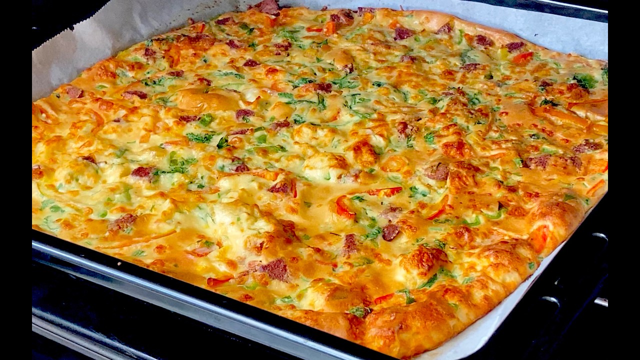 Krep Pizza Tarifi , PRATİK SAHUR TARİFİ / Pratik kahvaltılık tarifler
