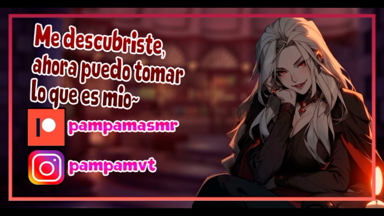 Tu novia confiesa ser una vampiresa... y ya no se contiene 🦇❤ - ASMR Roleplay femd0m